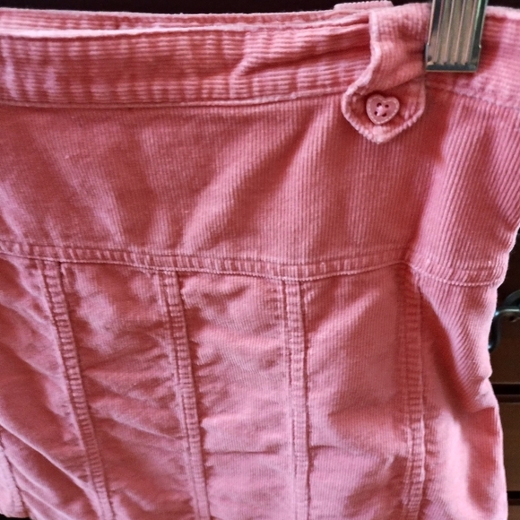Gymboree Salmon Pink Corduroy Skirt Skort 10 - Picture 2 of 3